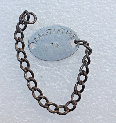 Plaque identité classe 1907 - classe,
