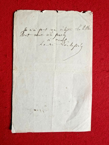 Cu13 lettre autographe - cu13-lettre,