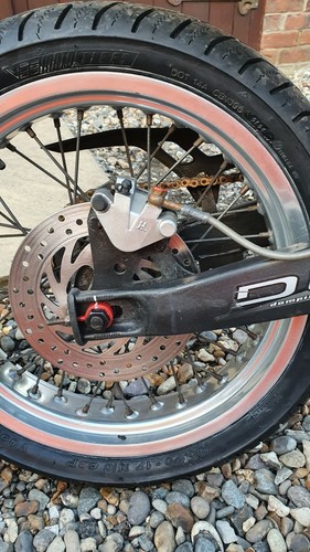 Derbi senda rear - back, wheel