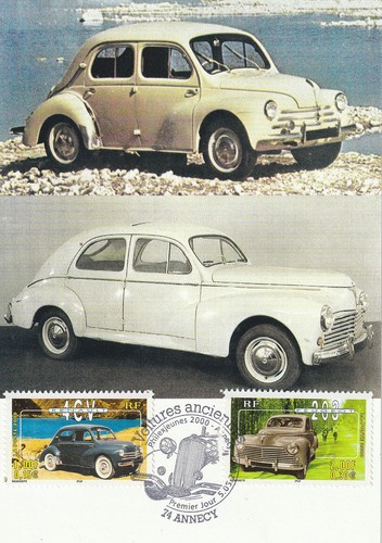 Carte 1er jour voiture - carte,