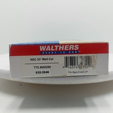 Ho walthers 932-3946 NSC 53" well car wagon américain 