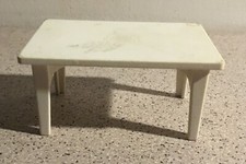 Playmobil pièce détachée table cuisine blanche