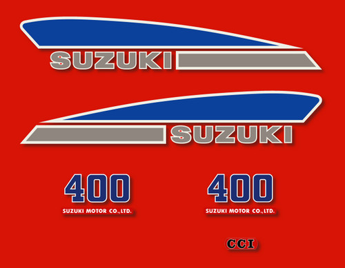 Suzuki ts400 1974 kit - suzuki, déco