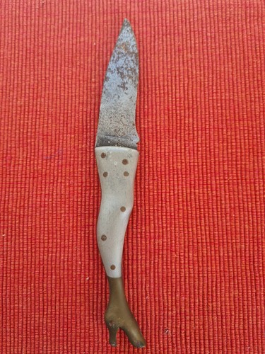Couteau ancien jambe - couteau,