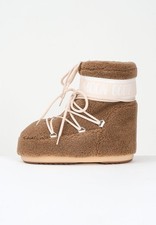 MOON BOOT Bottes Et Anfibies Femme Beige Bottes De Neige ICON LOW