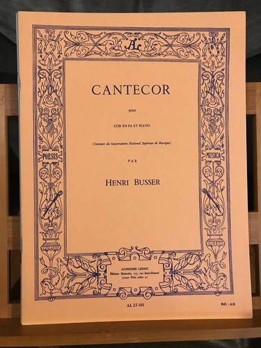 Henri busser cantecor pour - henri,