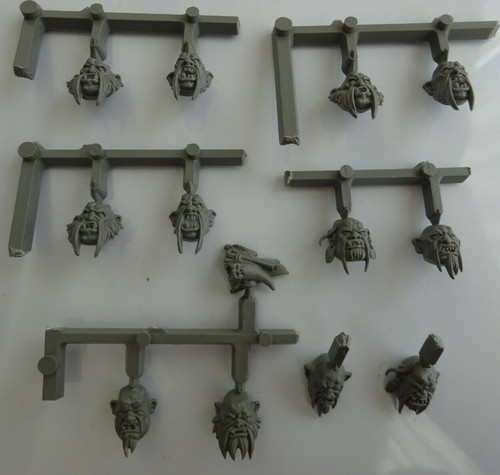 Ogor mawtribes heads parts - ogor,