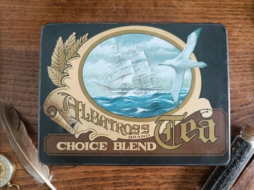 Boîte thé vintage - boîte,