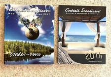 anciens catalogues mobilier décoration Cocktail Scandinave 2014 et 2017 Design