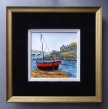 CARREAU en FAÏENCE de QUIMPER