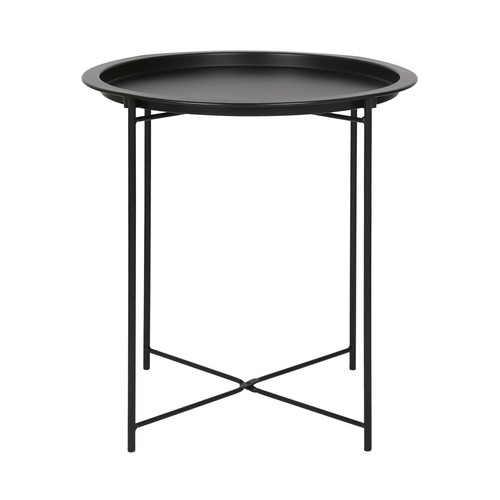 Noir mat rond - 1x,