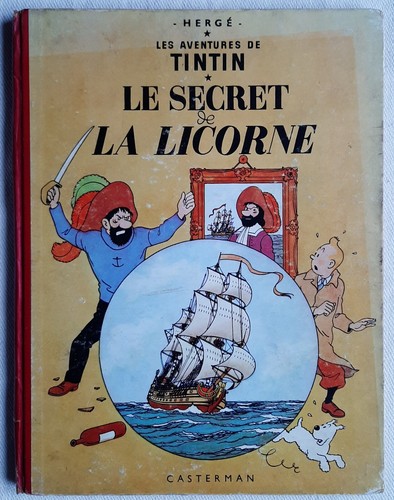 Tintin secret la licorne - tintin, de