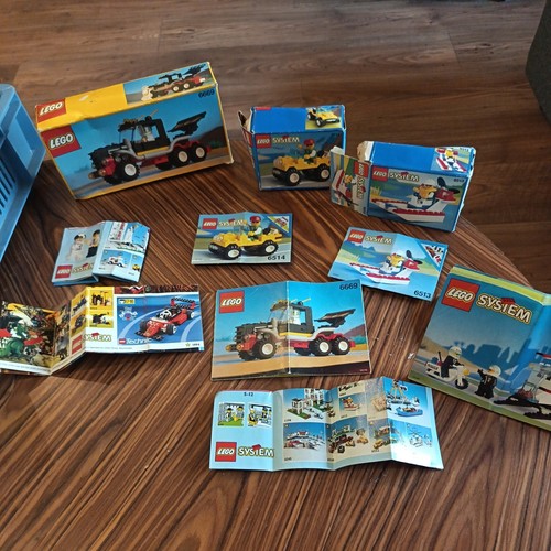 Lot boite vide lego - boite, vintage