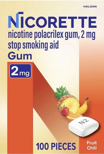 Nicorette 2mg nicotine gum - nicorette,