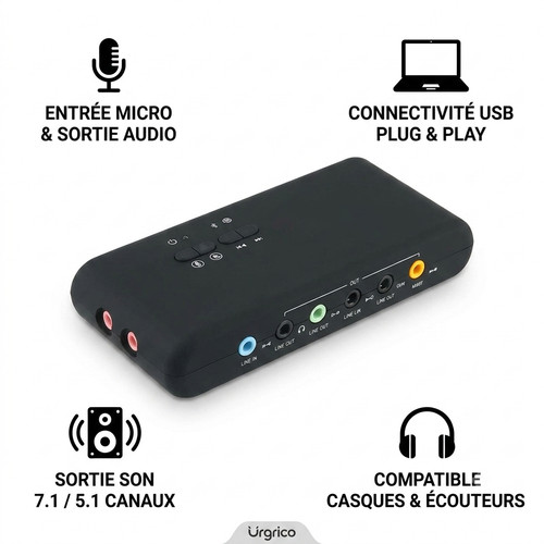Carte son externe - externe, usb
