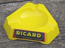 ANCIEN CENDRIER PUBLICITAIRE RICARD ANISETTE LIQUEUR  ANNÉES 50  OPALEX FRANCE 