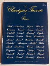 Livre : Les classiques favoris du piano Volume 1 A - Ed. Henry Lemoine