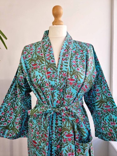 Indien turquoise robe - turquoise,