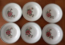 ASSIETTES CREUSES ANCIENNES CREIL ET MONTEREAU MODELE SIMONE TBE