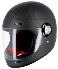 Casque Vintage Helstons Carbon mat Full face intégral taille L Harley carbone