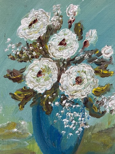 Tableau ancien bouquet - , de
