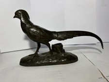 Faisan  Barye Bronze Fonte