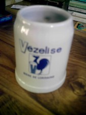 Verre chope bière Vezelise