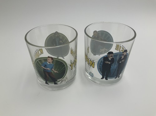 Lot verres tintin tiré - de,