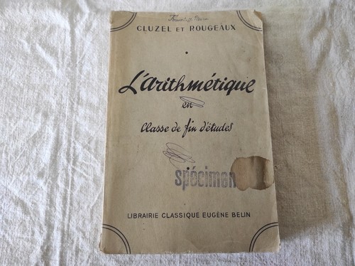Ancien livre scolaire - ancien,