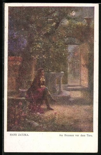 Carte postale artiste - postale, hans