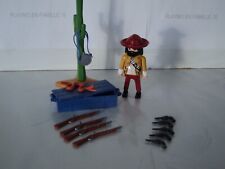 PLAYMOBIL vintage western bandit mexicain cactus caisse carabines 3035 de 1999