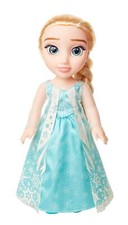 Disney Reine des Neiges - Poupée Elsa avec sa Robe Originale 38 cm 204354 Bleu