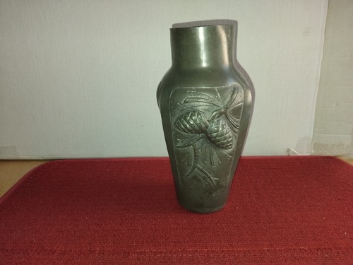Vase étain art - étain,