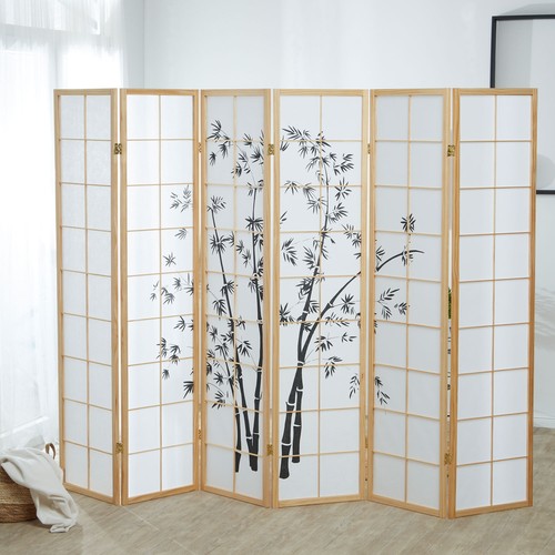 Paravent bois bambou - bois,