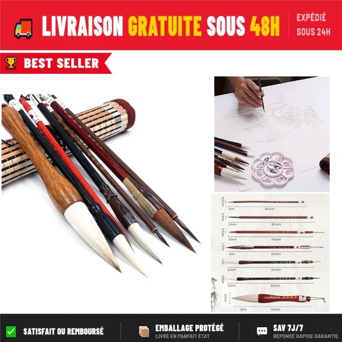 Pinceaux calligraphie - de,