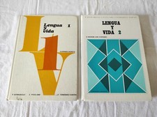2 Livres Espagnol Lengua y vida 1 & 2  éd Hachette 1979