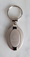 Porte Clés MERCEDES-BENZ en Métal - Logo - Accessoire voiture authentique - NEUF