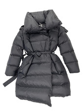 Veste longue noire bacon