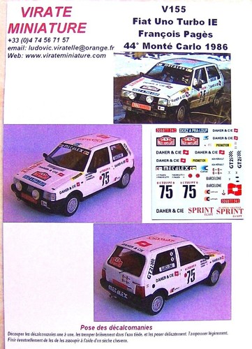 V155 fiat uno - v155,