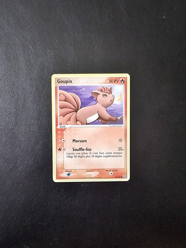 Carte pokémon commune goupix - pokémon,