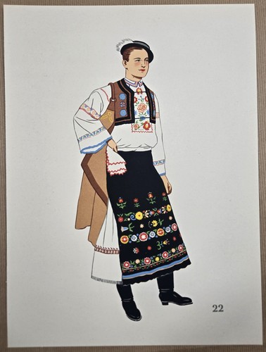 Estampe 1939 costume - 1939,