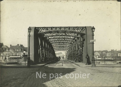Dieppe vers 1920 - dieppe, pont
