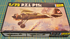 MAQUETTE   P.Z.L  P11c    HELLER  1/72
