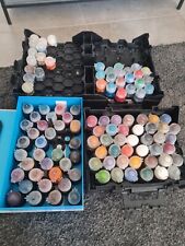 Lot de 181 peintures Citadel et 3 boites à peintures