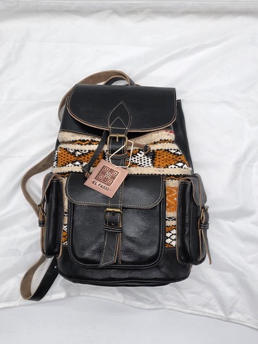 Sac dos artisanal cuir - à,