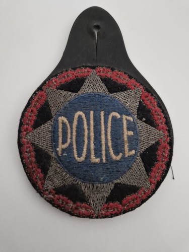 écusson tissu ancien - tissu, police
