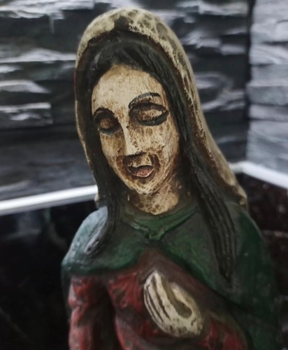 Statue sainte vierge en - de, la
