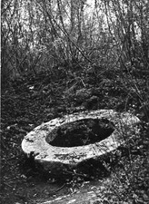 Carte REULLE VERGY Ruines Château de Vergy La Margelle du grand puits