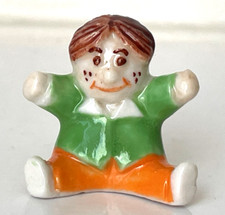 Rare Grande Maxi Fève Poupée Garçon Enfant Galette des rois French charm H=2,7cm