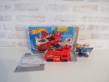 Elément circuit Hot Wheels - Camion restaurant et course (J29) - TBE